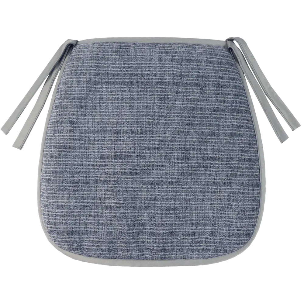 Подушка для стула Linen Way Джини 38x3x40 см полиэстер серый STLM-2053966