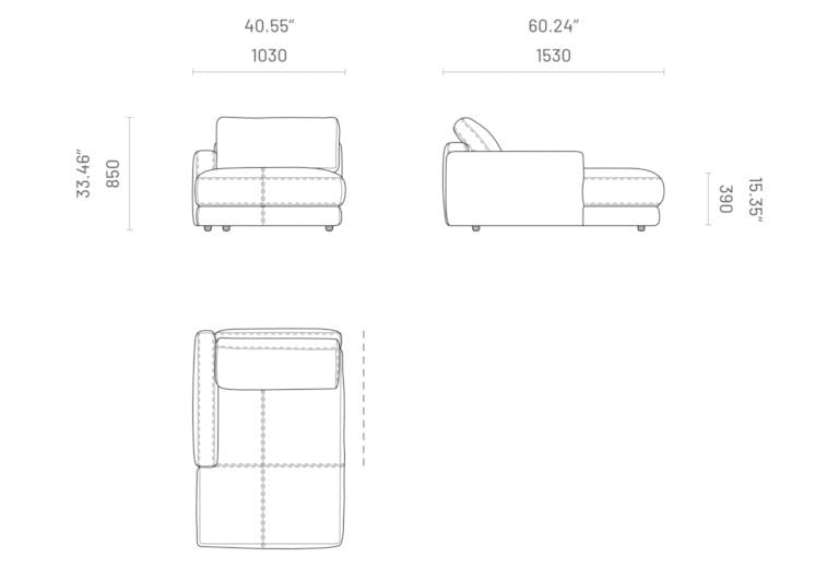 Модульный диван Domkapa EDWARD ARCH-00073709 - Вид №16
