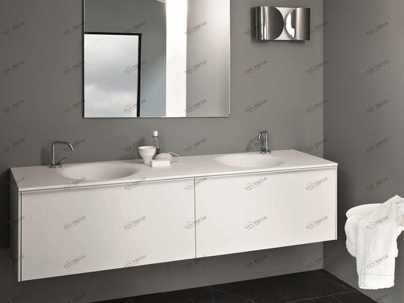 Kos by Zucchetti Подвесная тумба под умывальник с ящиками Morphing sun-id-1471869