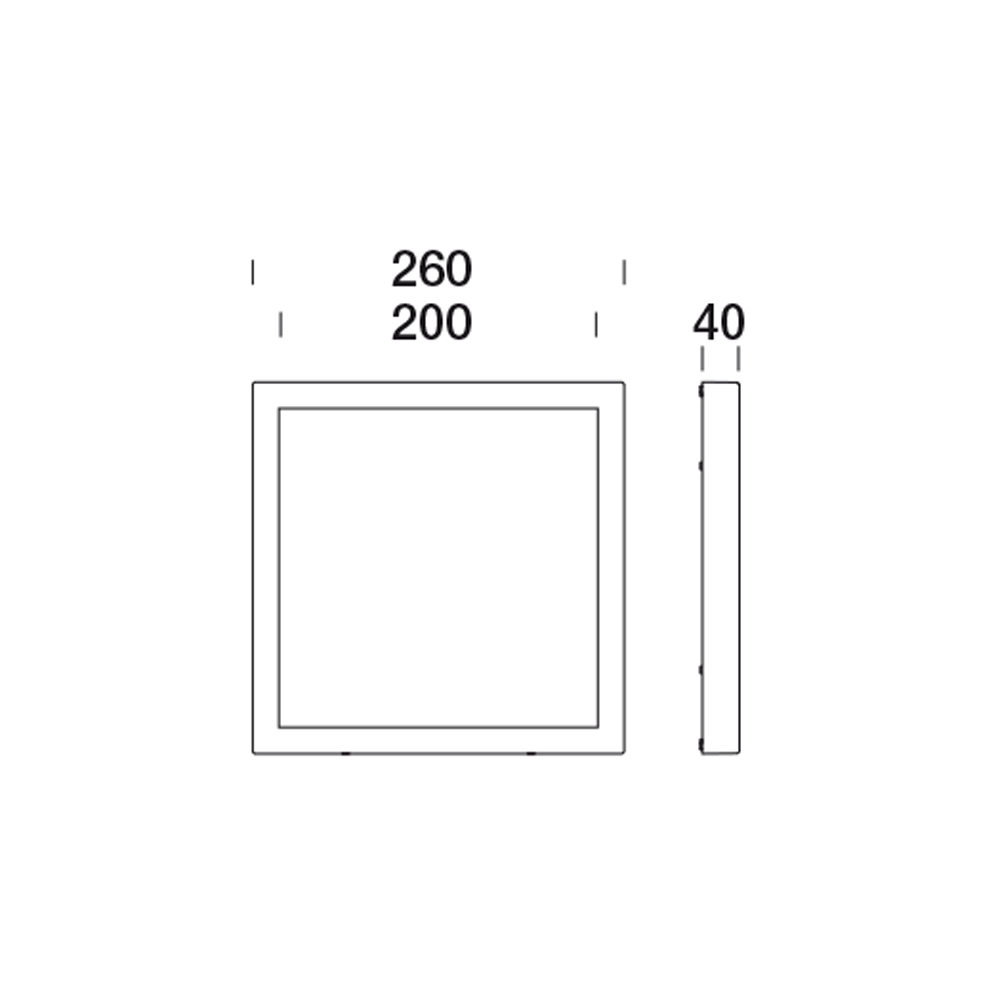 5026266 Потолочный светильник Platek PIX  PIX 26 - LED 4000K diffuse - Вид №6