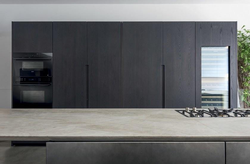 TM Italia Cucine Кухня из камня, оксидированной стали и коричневого дуба sun-id-1396203 - Вид №1