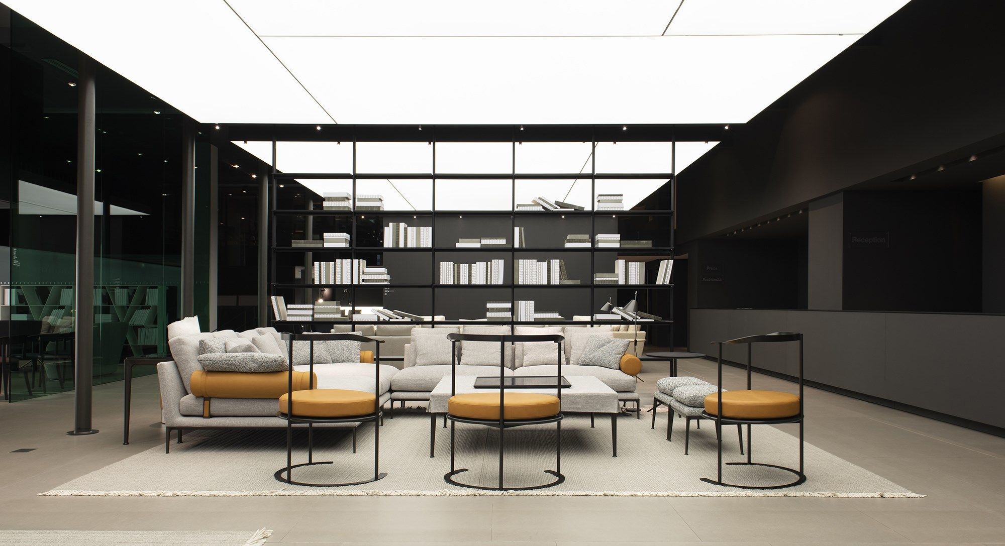 Кожаный диван B&B Italia Атолл ARCH-00112726 - Вид №5