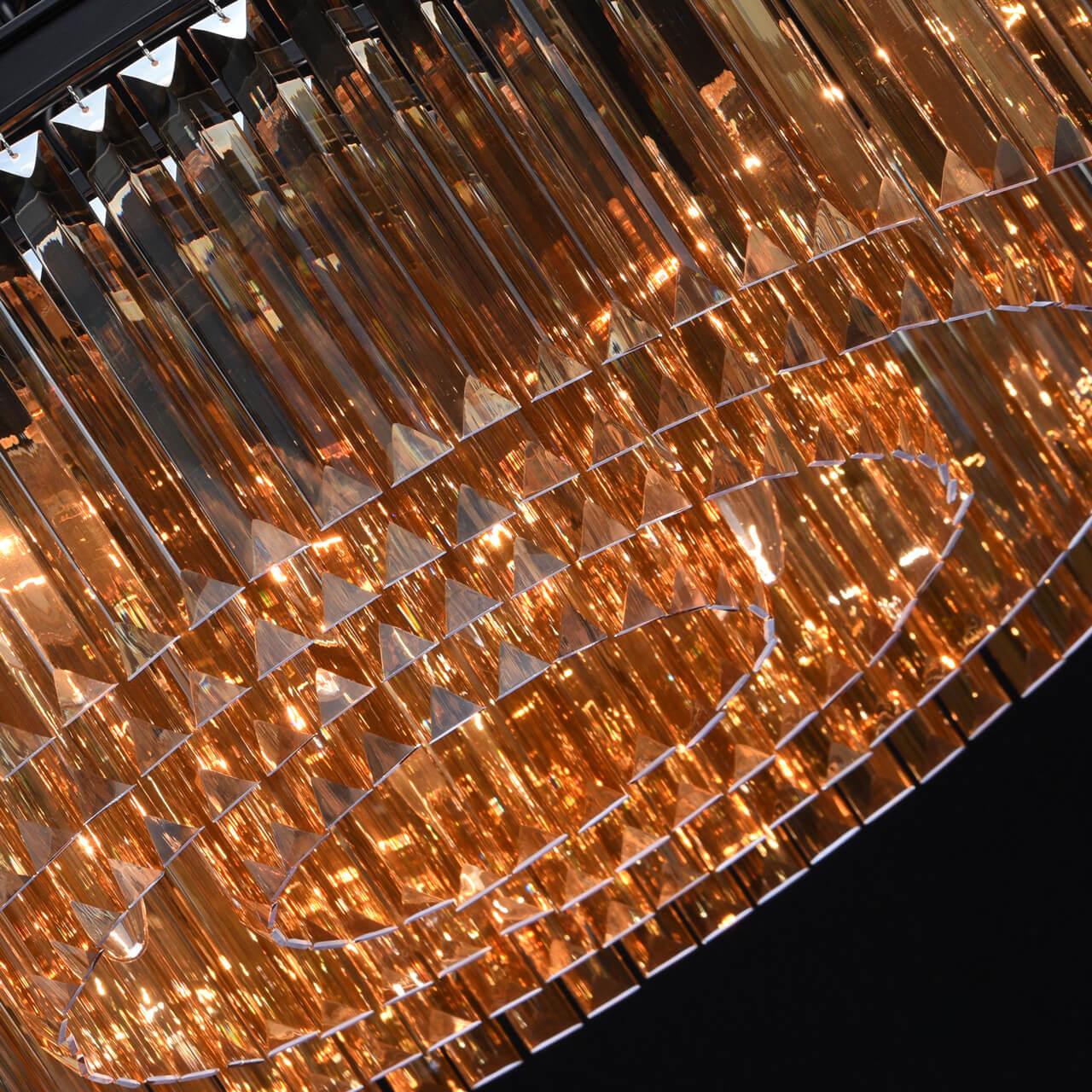 Подвесная люстра MW-Light Гослар 498015010 MW-LIGHT ДИЗАЙНЕРСКИЕ, ГОСЛАР 220041 Коричневый  - Вид №1