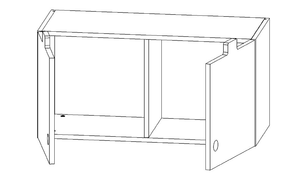 Полка детская горизонтальная "Весельчак Джеки" МАНДАРИН ЧУДИКИ 178778 Белый;желтый Santreyd  - Вид №5