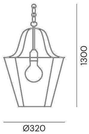 Il Fanale Подвесной светильник из латуни и стекла Rilegato 476.00.80/477.00.80 - Вид №3