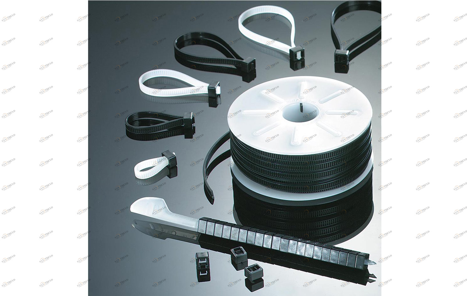 0909200 Кабельные стяжки BIS STARLOCK Принадлежности система для стяжки проводов и кабеля WALRAVEN 