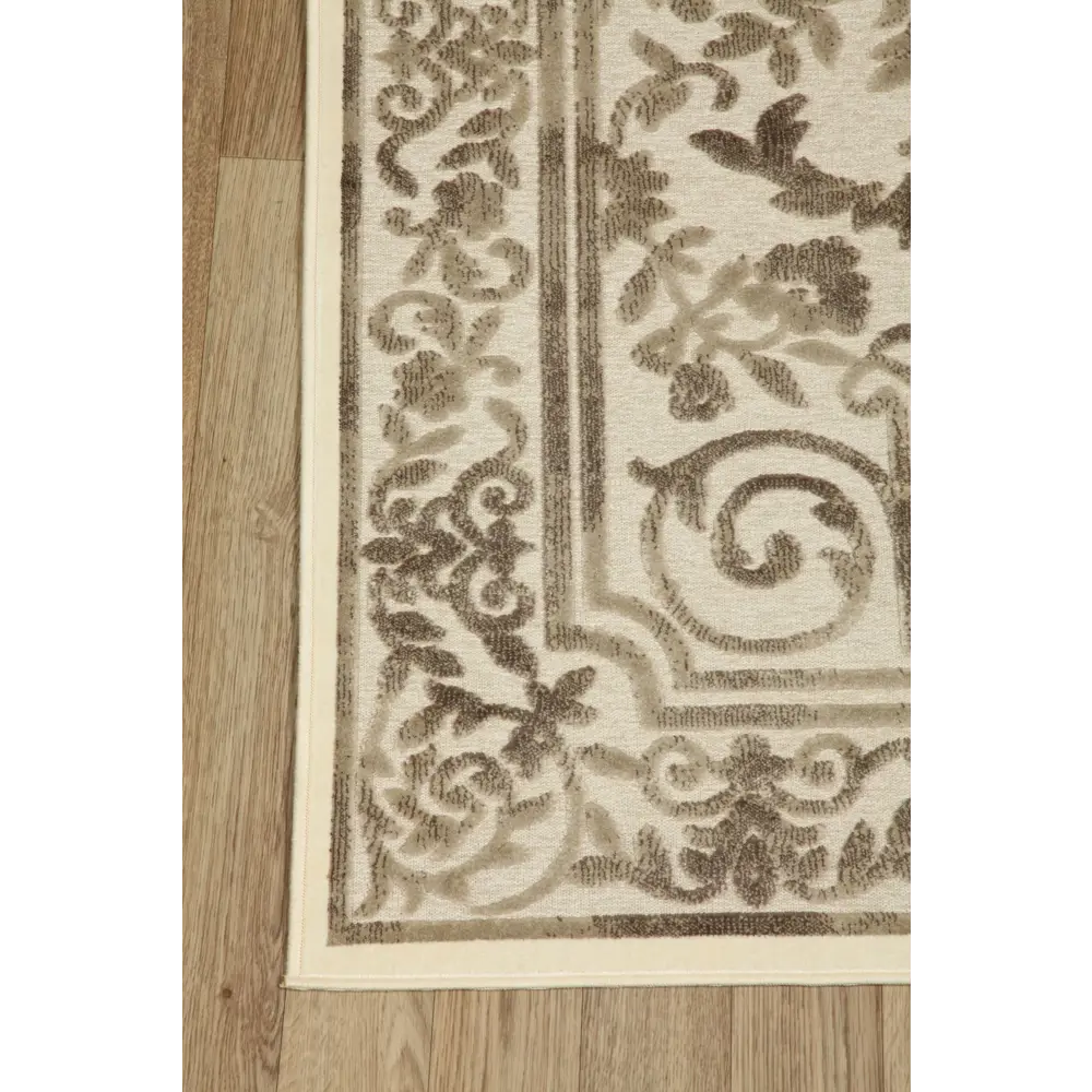 Ковер вискоза Genova 302/656561 160х230 см цвет бежевый RAGOLLE STLM-2185985 - Вид №3