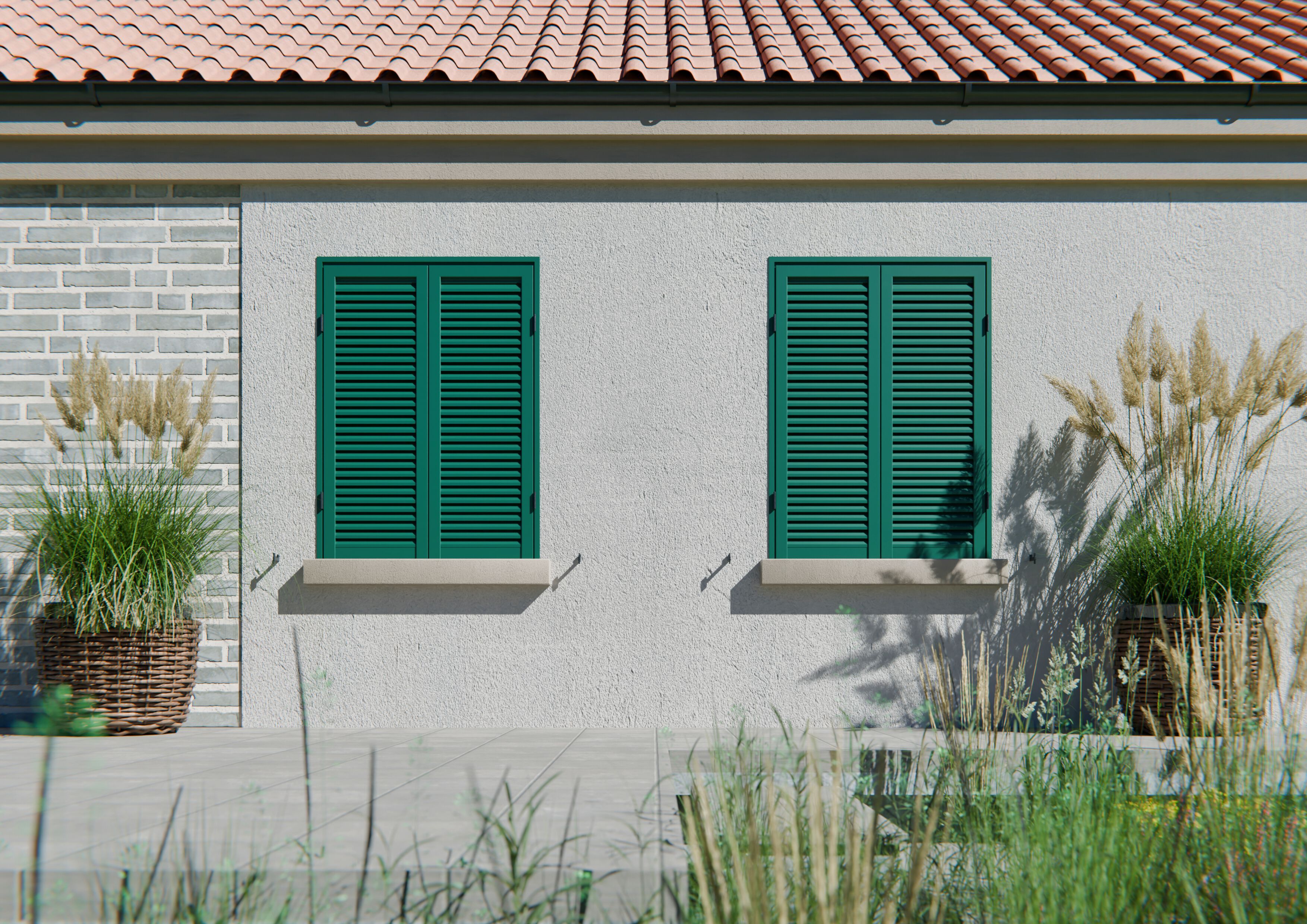 Алюминиевые жалюзи с фиксированными ламелями D&V Serramenti AURA STORICA ARCH-00126279 - Вид №1