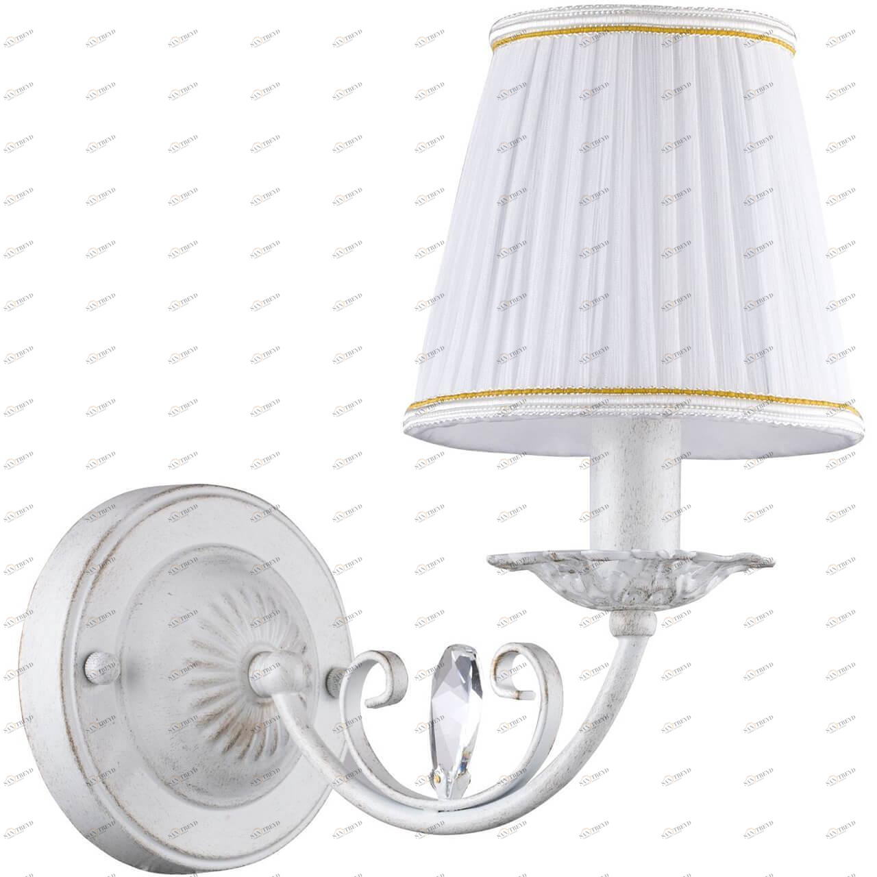 Бра с абажуром белое Bianchi FR2307-WL-01-WG FREYA BIANCHI 00-3928139 Белый