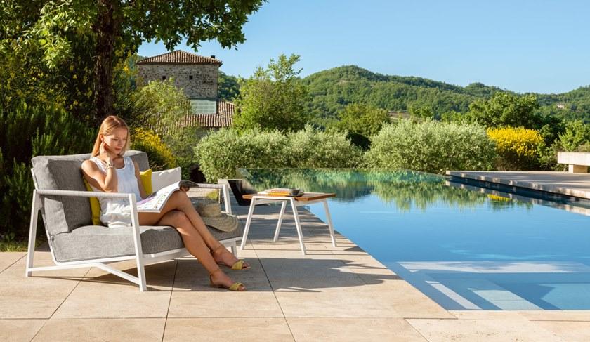 Talenti Садовое кресло из ткани с подлокотниками Cottage Cotpllux - Вид №4