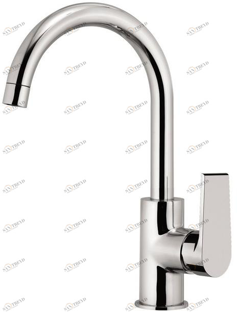 Rubinetterie Mariani Смеситель кухонный с поворотным изливом Artic 506-at