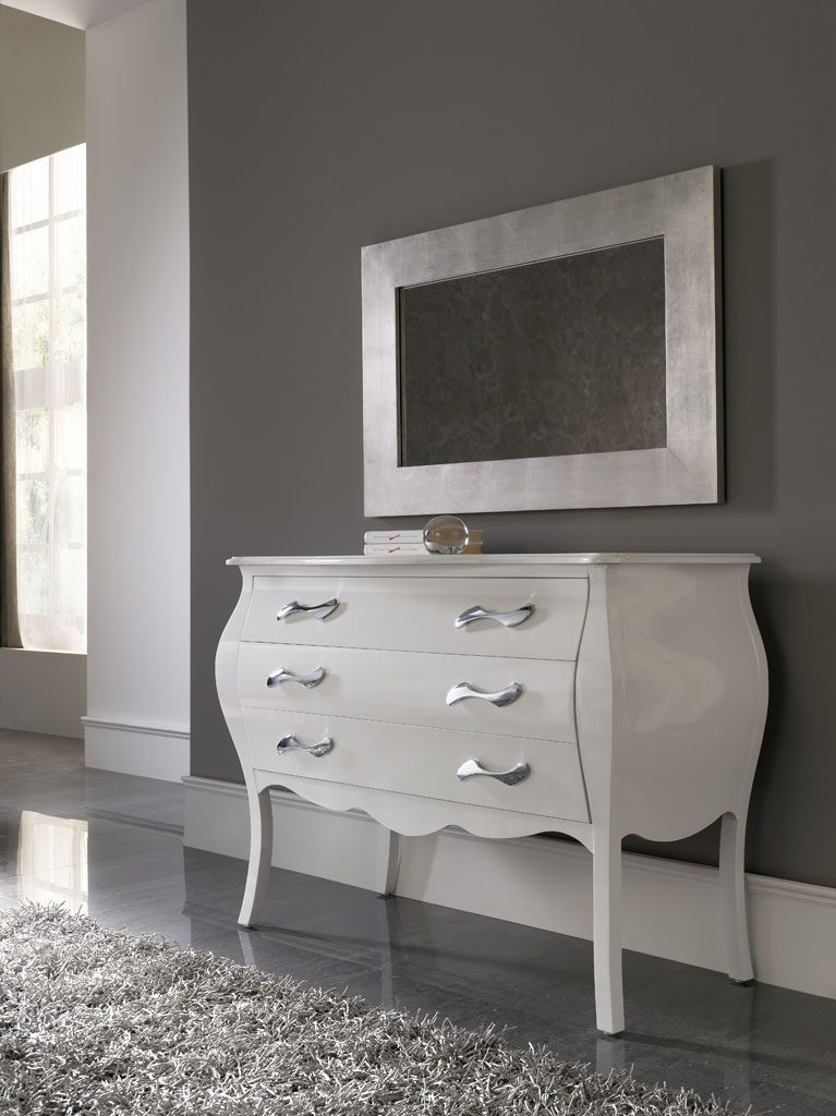 Комод белый с 3 ящиками Freedom ESF ДИЗАЙНЕРСКИЕ, КОМОДЫ FREEDOM 043936 Белый  - Вид №2