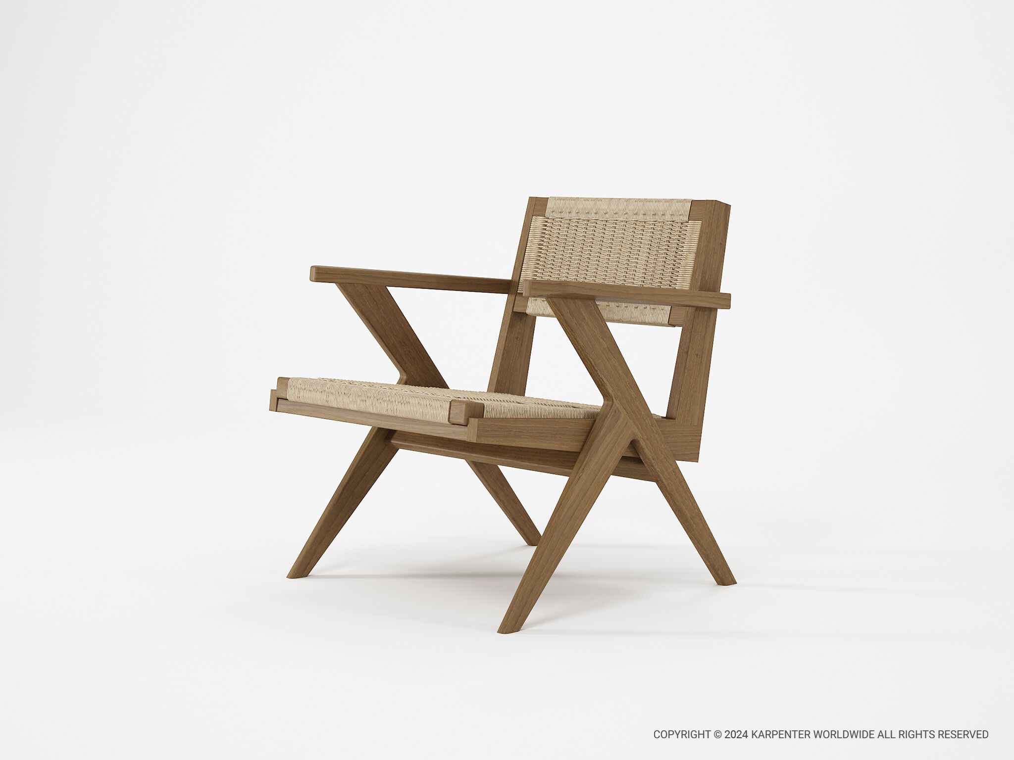 Стул из тикового дерева KARPENTER Tribute Outdoor ARCH-00047732 - Вид №1