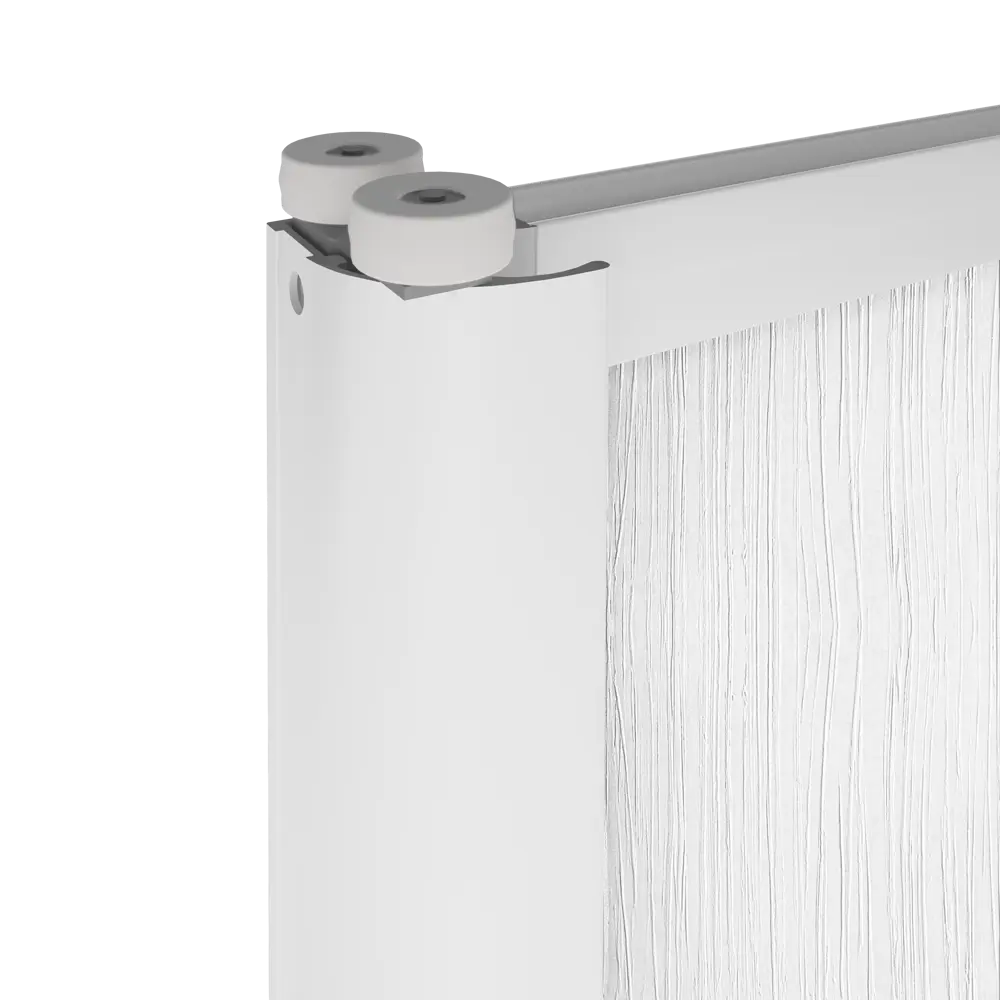 Дверь-купе Spaceo 2255х904 мм, высота проема 2300 мм, ЛДСП, цвет белый STLM-2079889 - Вид №2