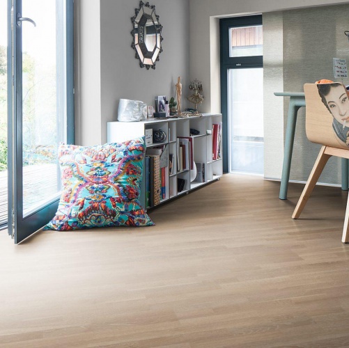 Паркетная доска Haro 4000 Series Top connect Дымчато-Белый Выбеленный Дуб Натур (Гладкая) 2200х180 мм 528859 - Вид №6