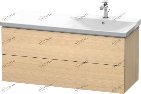 LC625507171 L-Cube Тумбочка подвесная Средиземноморский дуб Duravit