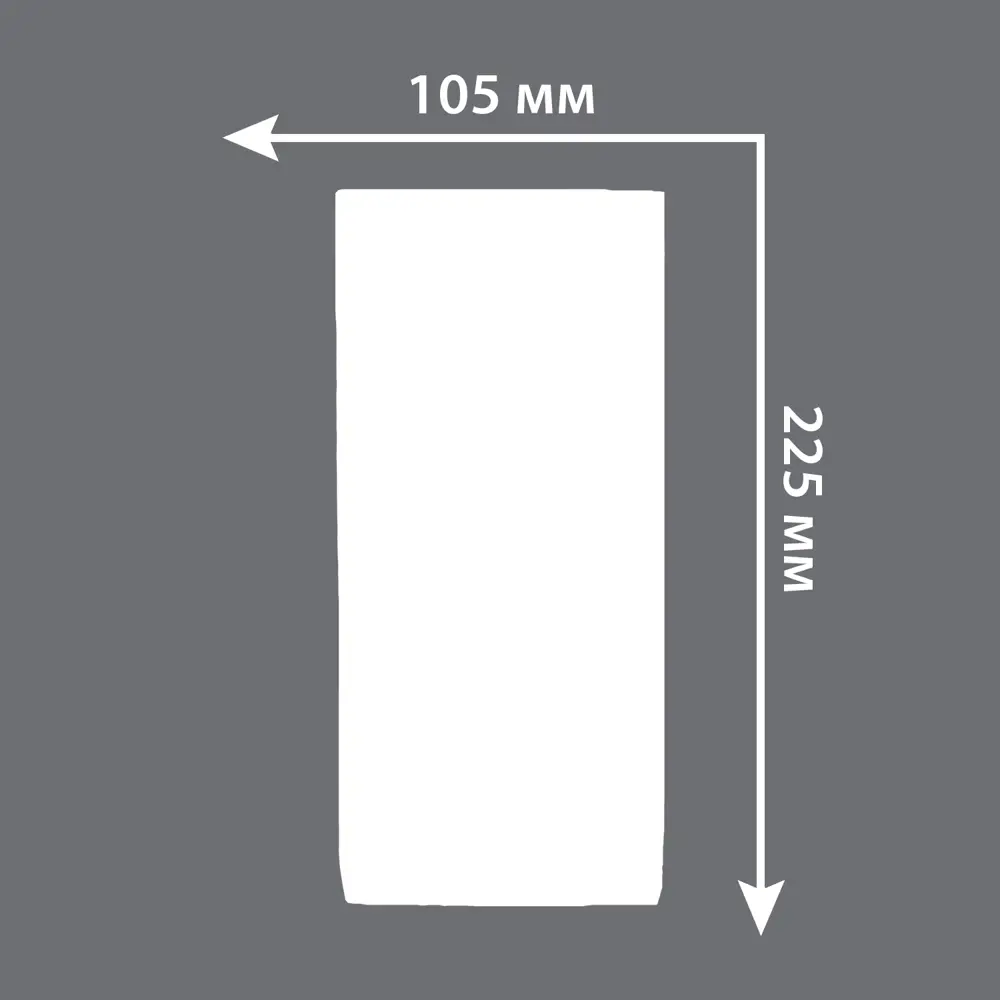 База к пилястре полиуретан Decomaster DD 310 белая 37 мм 17106696 STLM-2012810  - Вид №3