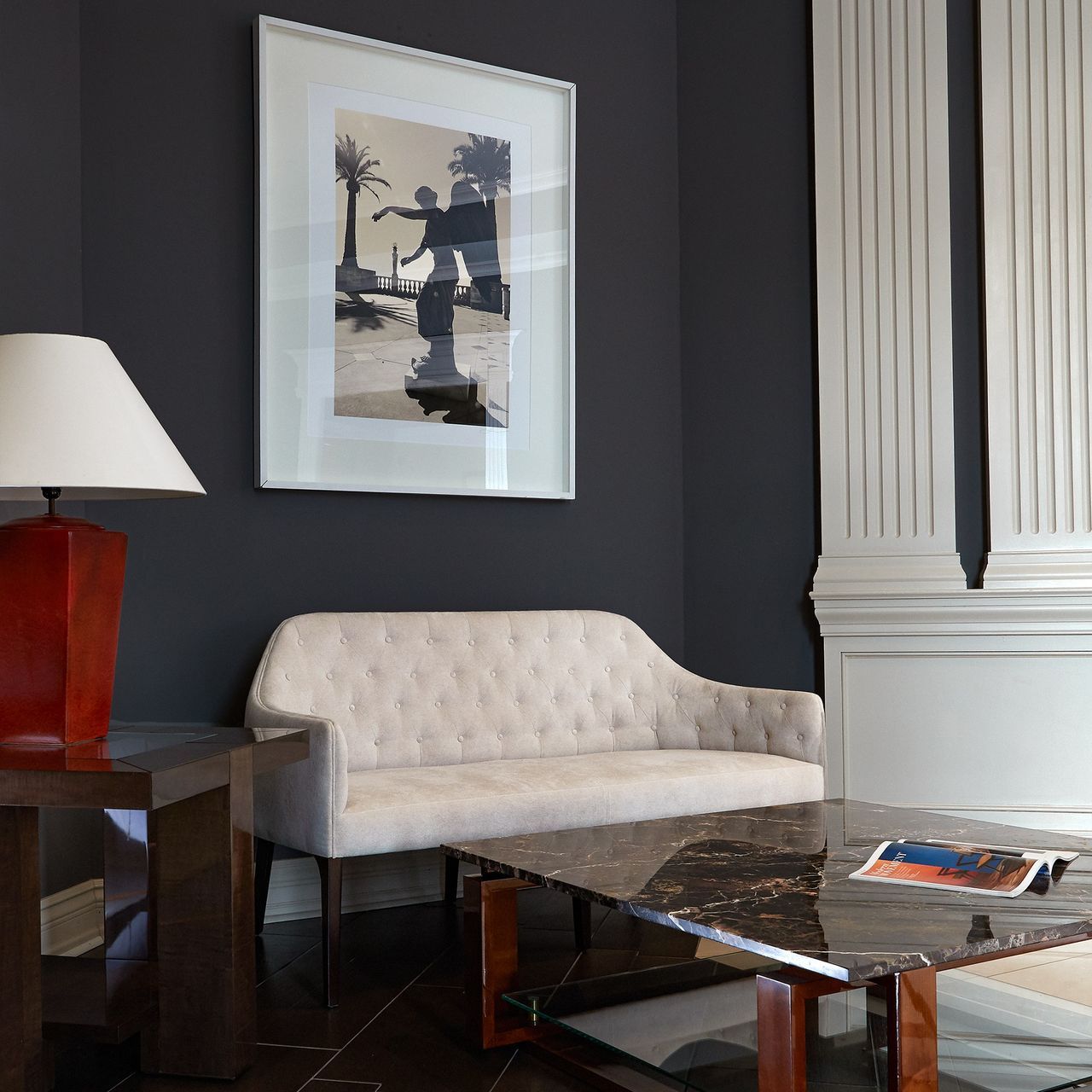 2-местный тканевый диван capitonné Hurtado Evolution ARCH-00025431 - Вид №1