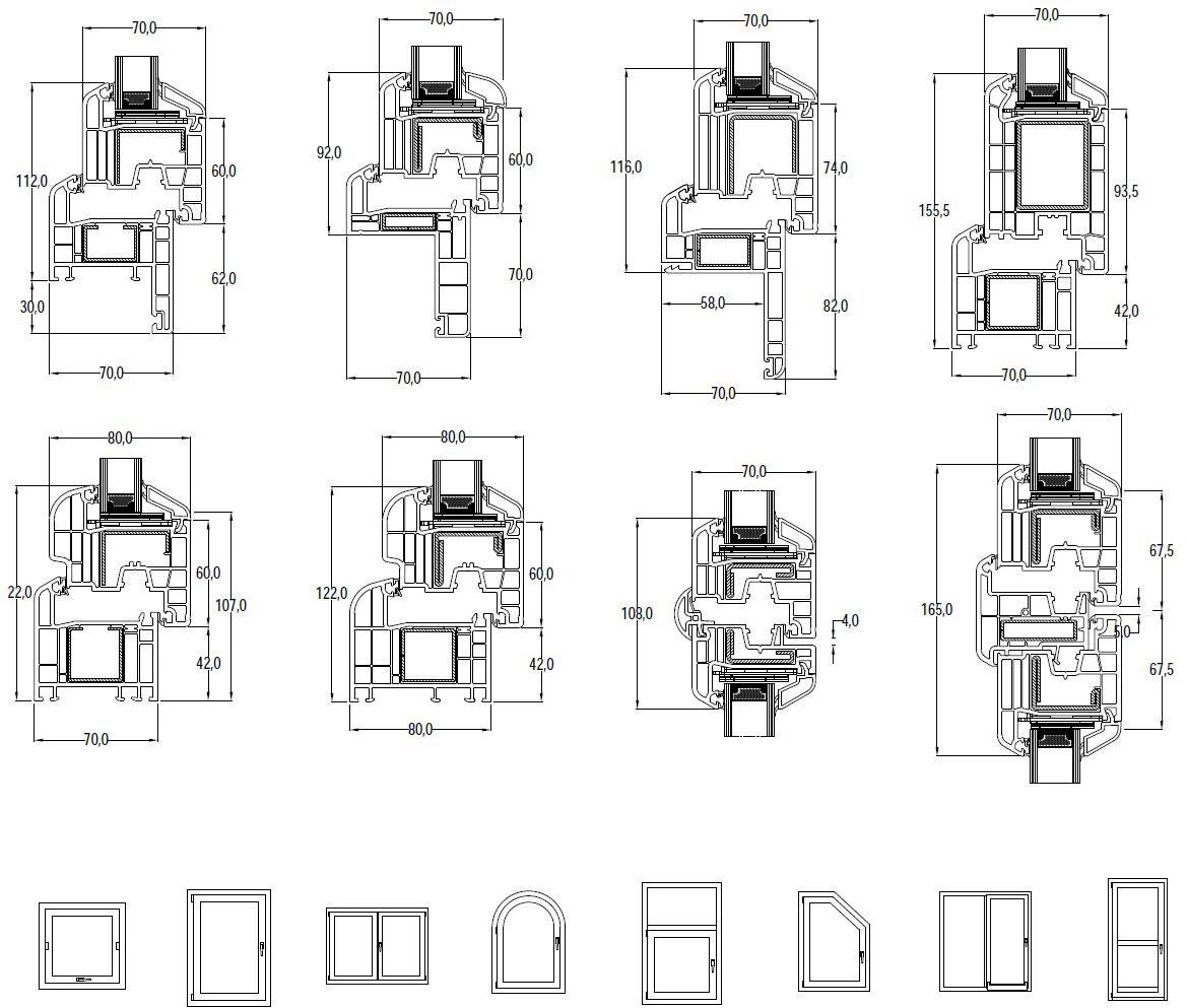 ALPHACAN Огнестойкое окно из ПВХ с двойным остеклением sun-id-1372507 - Вид №3