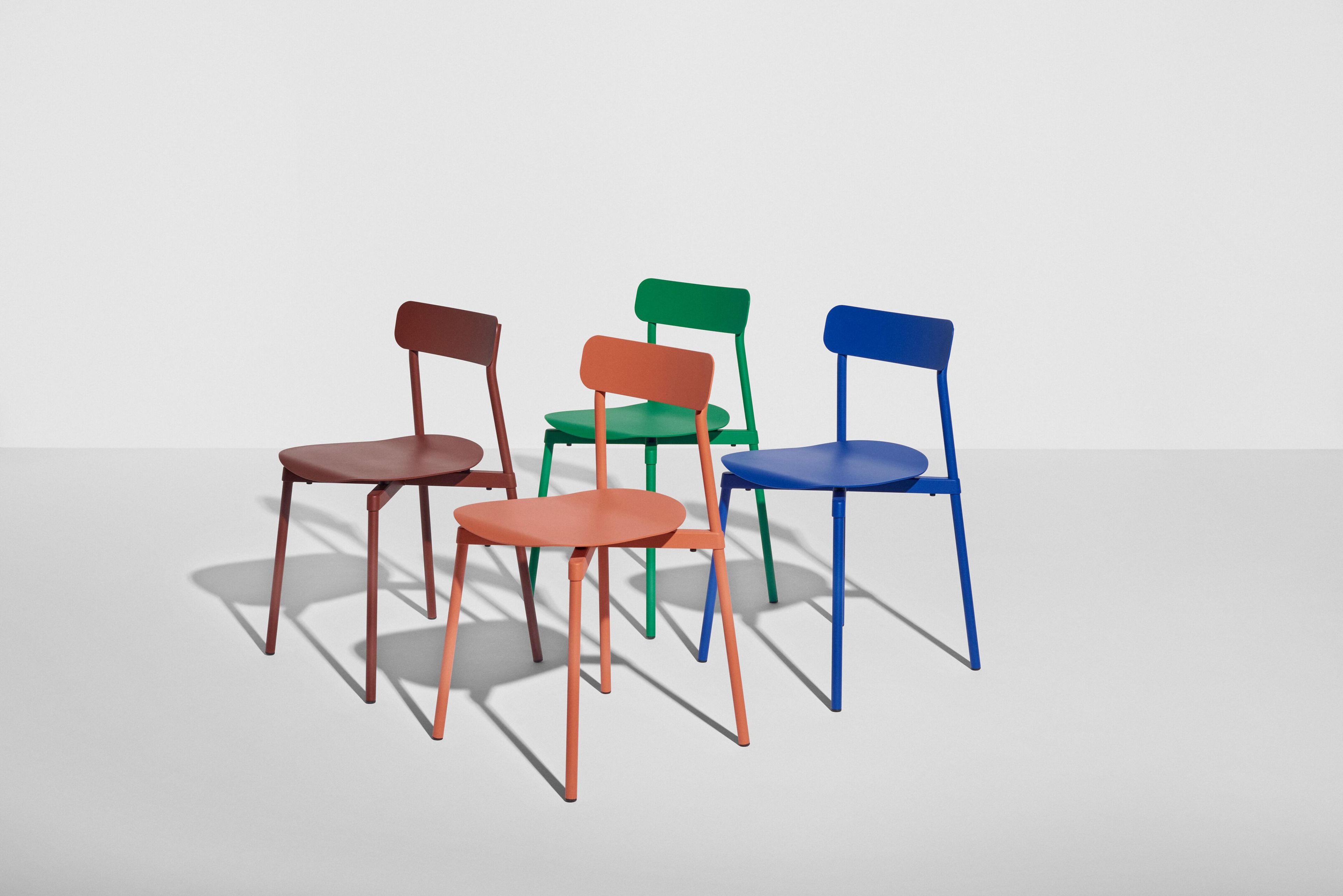 Штабелируемый стул с кожаным сиденьем Petite Friture Fromme ARCH-00069617 - Вид №4