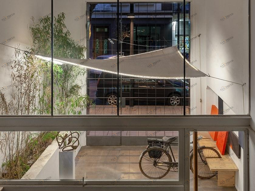 DVELAS Парусный тканевый абажур с интегрированной подсветкой sun-id-1499186