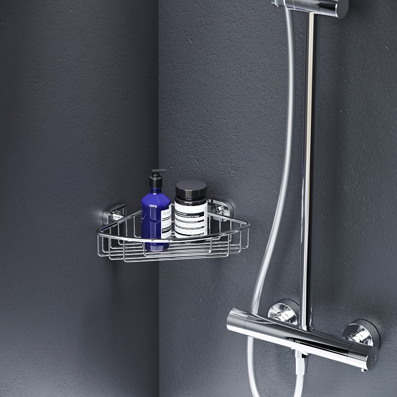 A7434800 L Корзина для душа угловая хром AM.PM Sense - Вид №2