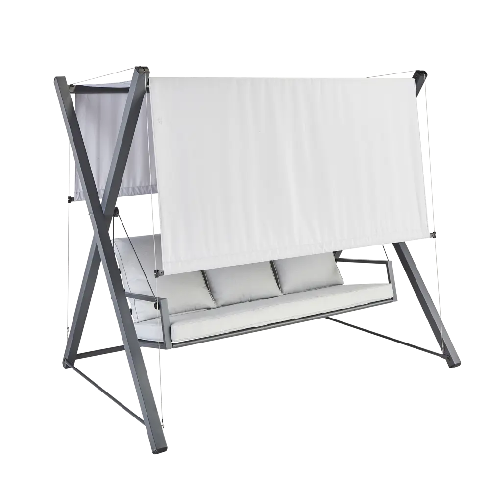 Naterial Odyssea — садовые качели для троих с регулируемым тентом 84855720 STLM-0963500 - Вид №5