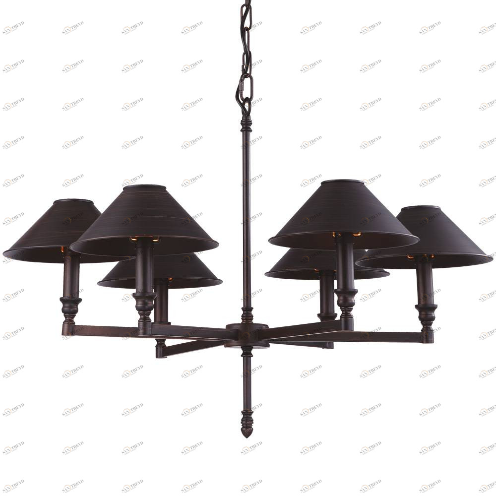Подвесная люстра Arte Lamp Giordano A2398LM-6BA ARTE LAMP ДИЗАЙНЕРСКИЕ, GIORDANO 056355 Черный 