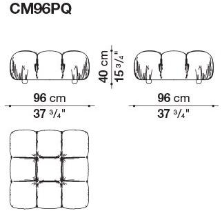 B&B Italia Модульный кожаный диван с тафтингом Camaleonda sun-id-1503982 - Вид №20