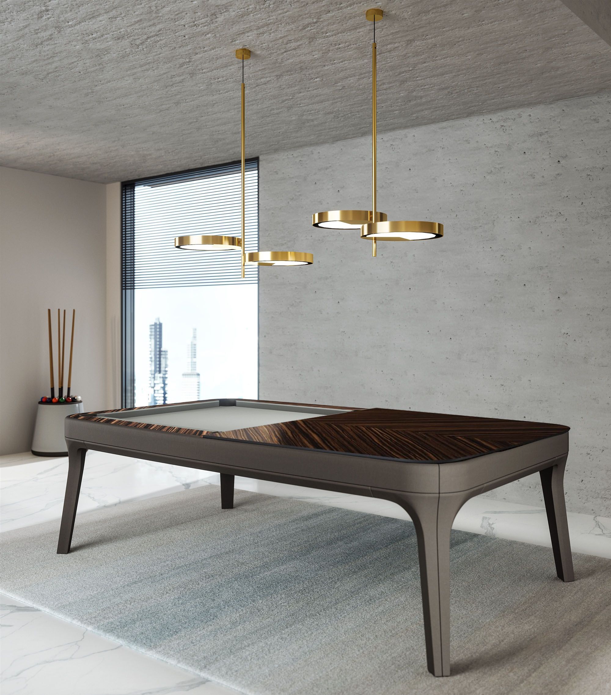 Прямоугольный бильярдный стол Vismara Design DANDY ARCH-00037353 - Вид №7