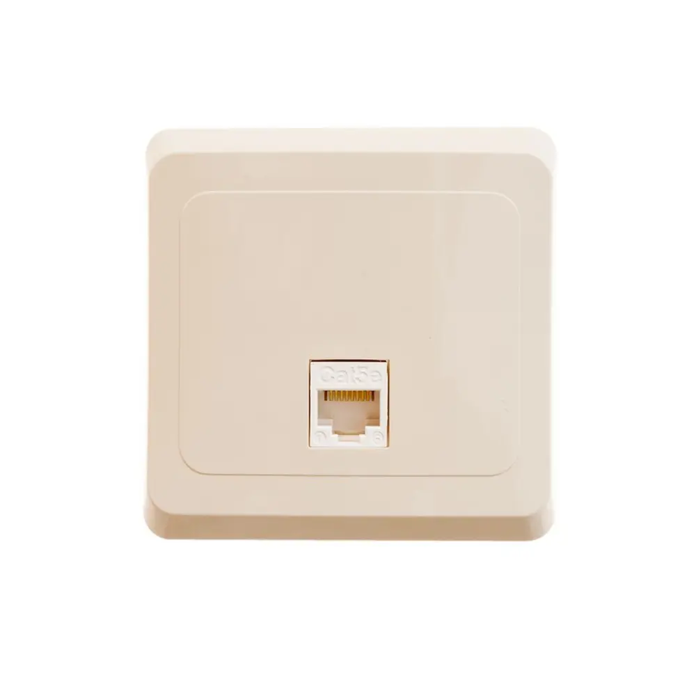 Розетка компьютерная SYSTEME ELECTRIC Этюд RJ45 для скрытого монтажа 89365969 STLM-1101636