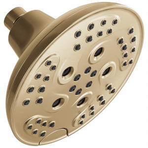 52666-CZ H2Okinetic® Переходная душевая лейка Raincan с 5 настройками Delta Faucet Universal Showering Шампанское бронза