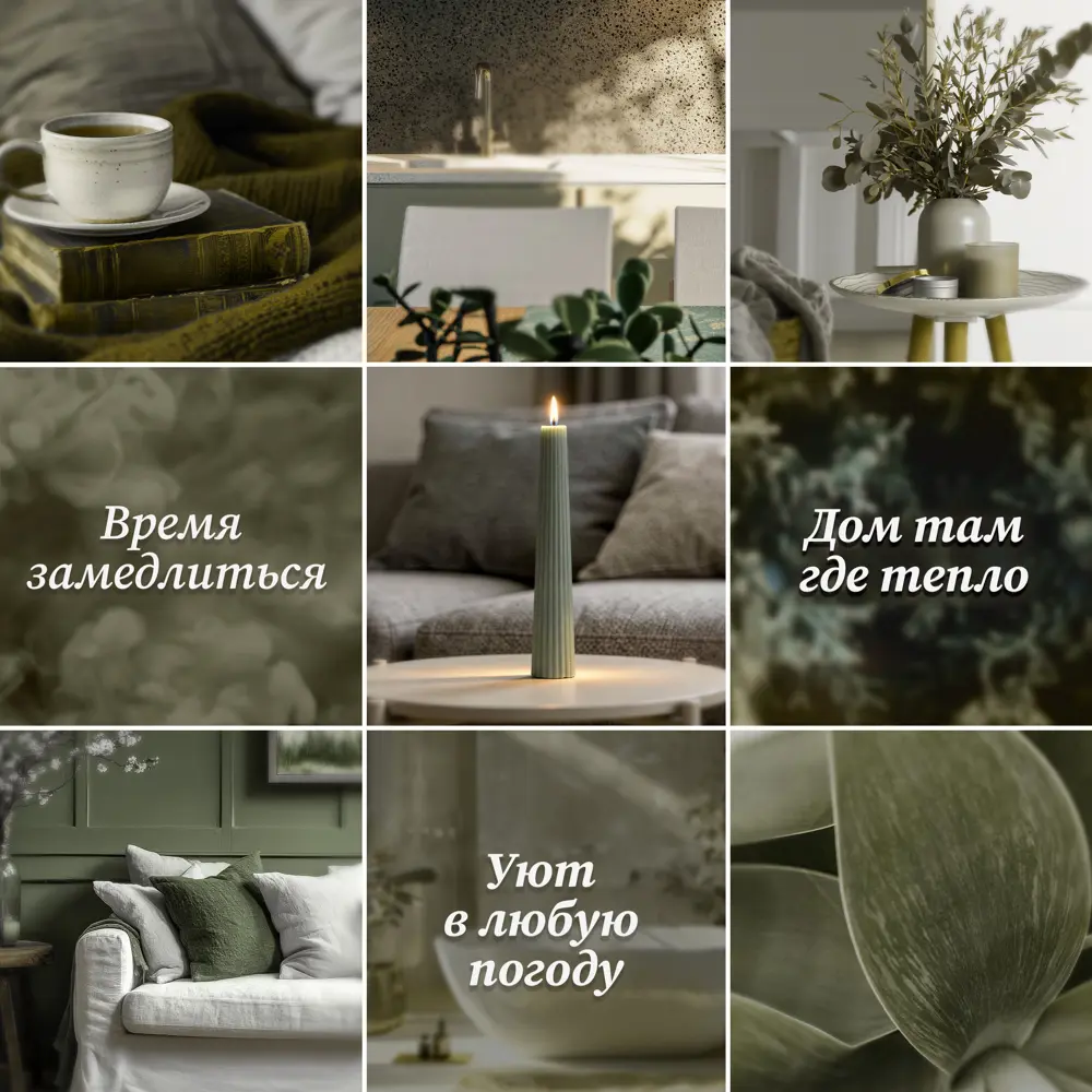 Античная свеча Конус 15 см цвет зеленый 89456052 STLM-2158601 Santreyd  - Вид №1