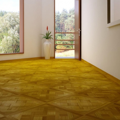 Модульный паркет Marco Ferutti Versailles Versailles Дуб с брашью (Текстурированная) 600х600 мм 2600600018 - Вид №4