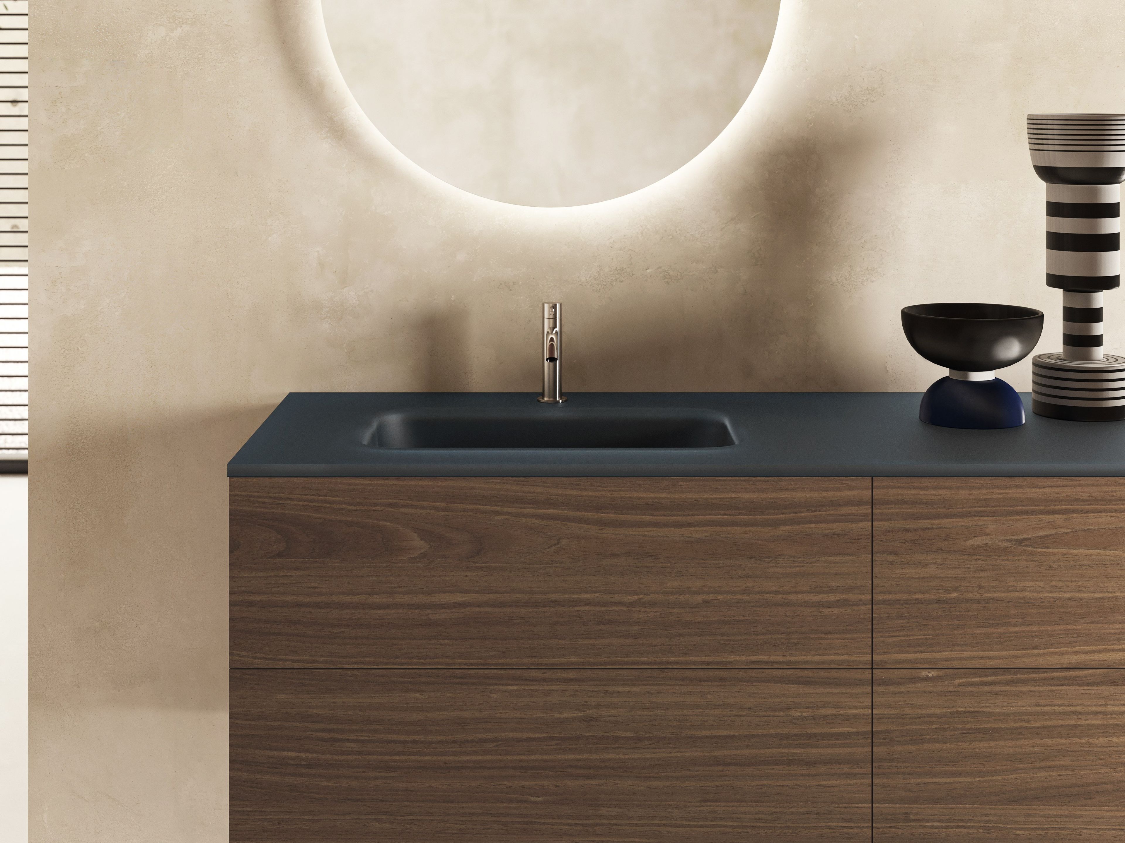 Деревянный подвесной умывальник Moab блок ARCH-00069709 - Вид №14