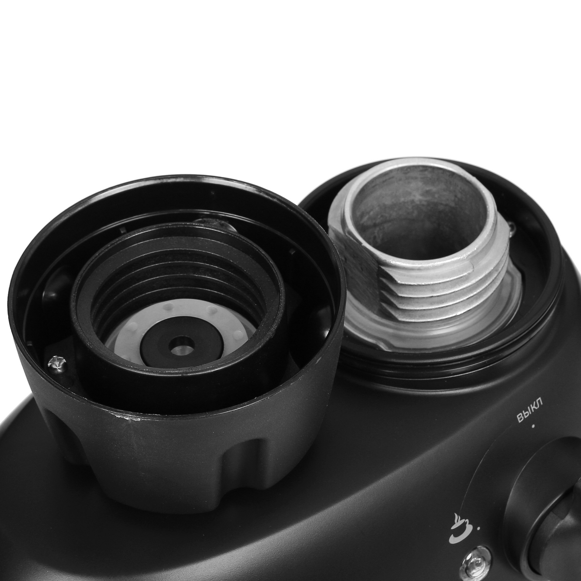 9971939 Кофеварка рожковая DEXP EM-900 черный STDN-0017418 - Вид №4