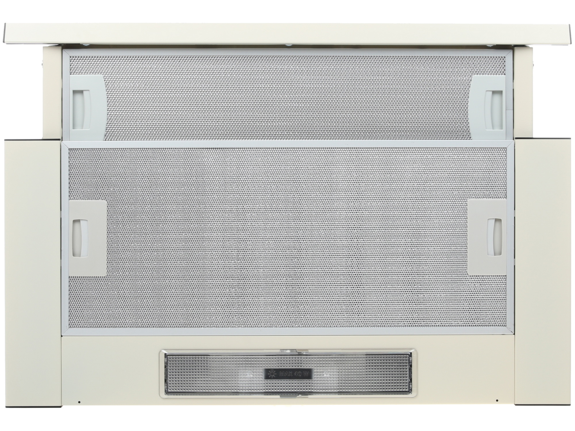 1149556 Вытяжка телескопическая KRONA KAMILLA Slim 600 бежевый/бежевый STDN-0004407 - Вид №4