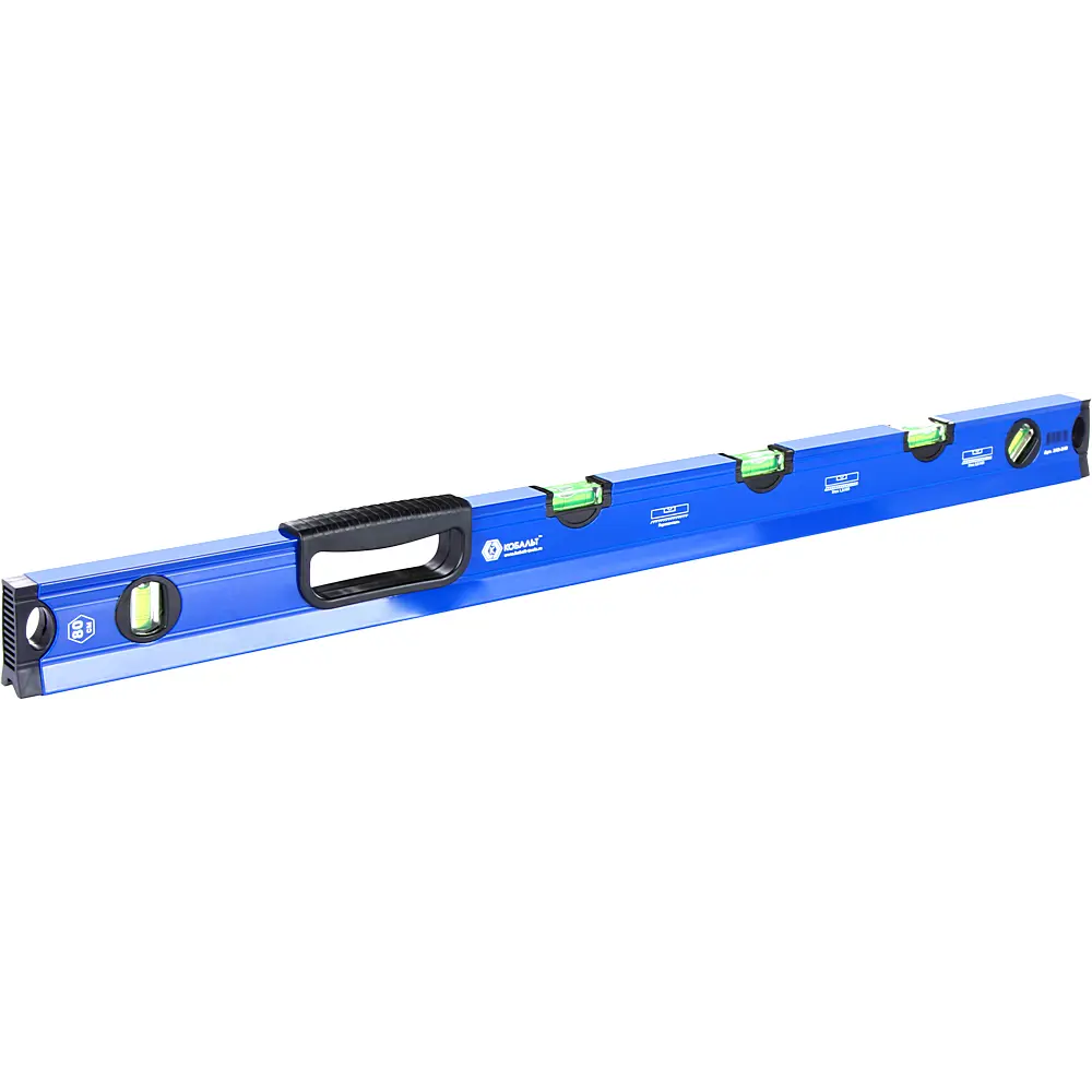 Уровень пузырьковый Кобальт 243-349 5 глазков 800 мм STLM-2042663