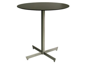 Стол из нержавеющей стали со спицами