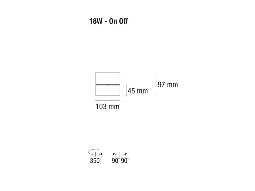 Регулируемый потолочный светодиодный прожектор PAN Extreme ARCH-00097149 - Вид №3