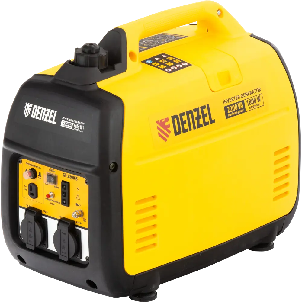 Генератор инверторный Denzel GT-2200iS, 2.2 кВт STLM-2013360