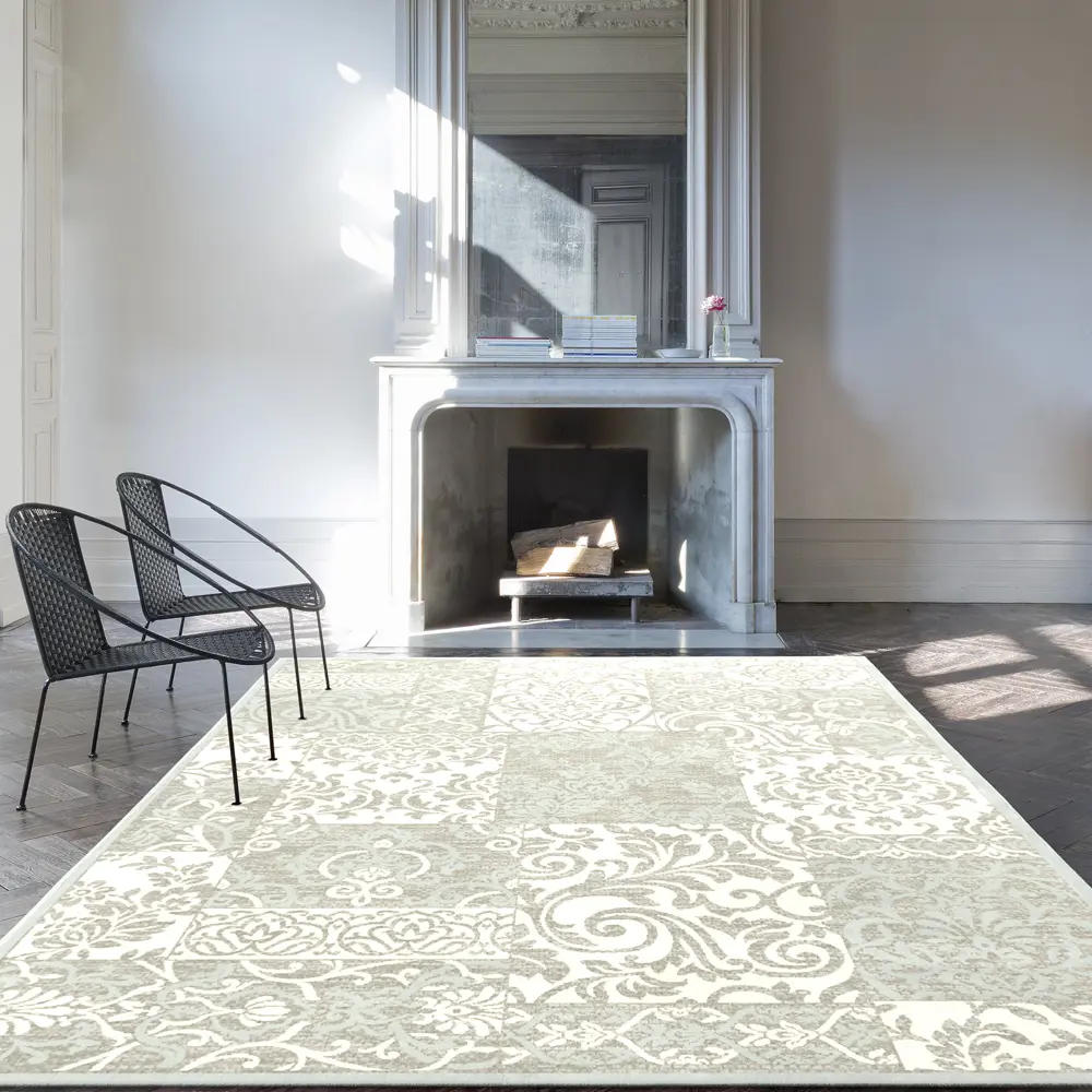 Ковер вискоза Genova 009/656590 65х110 см цвет слоновая кость RAGOLLE STLM-2077605 - Вид №1