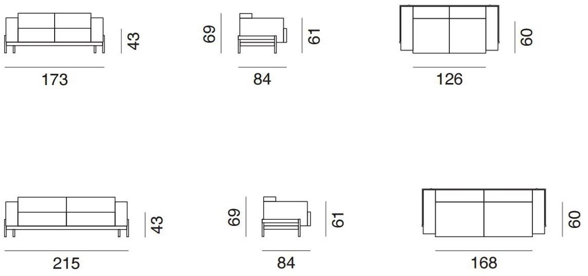 de Sede 2-х местный кожаный диван Ds-21 sun-id-1511718 - Вид №3