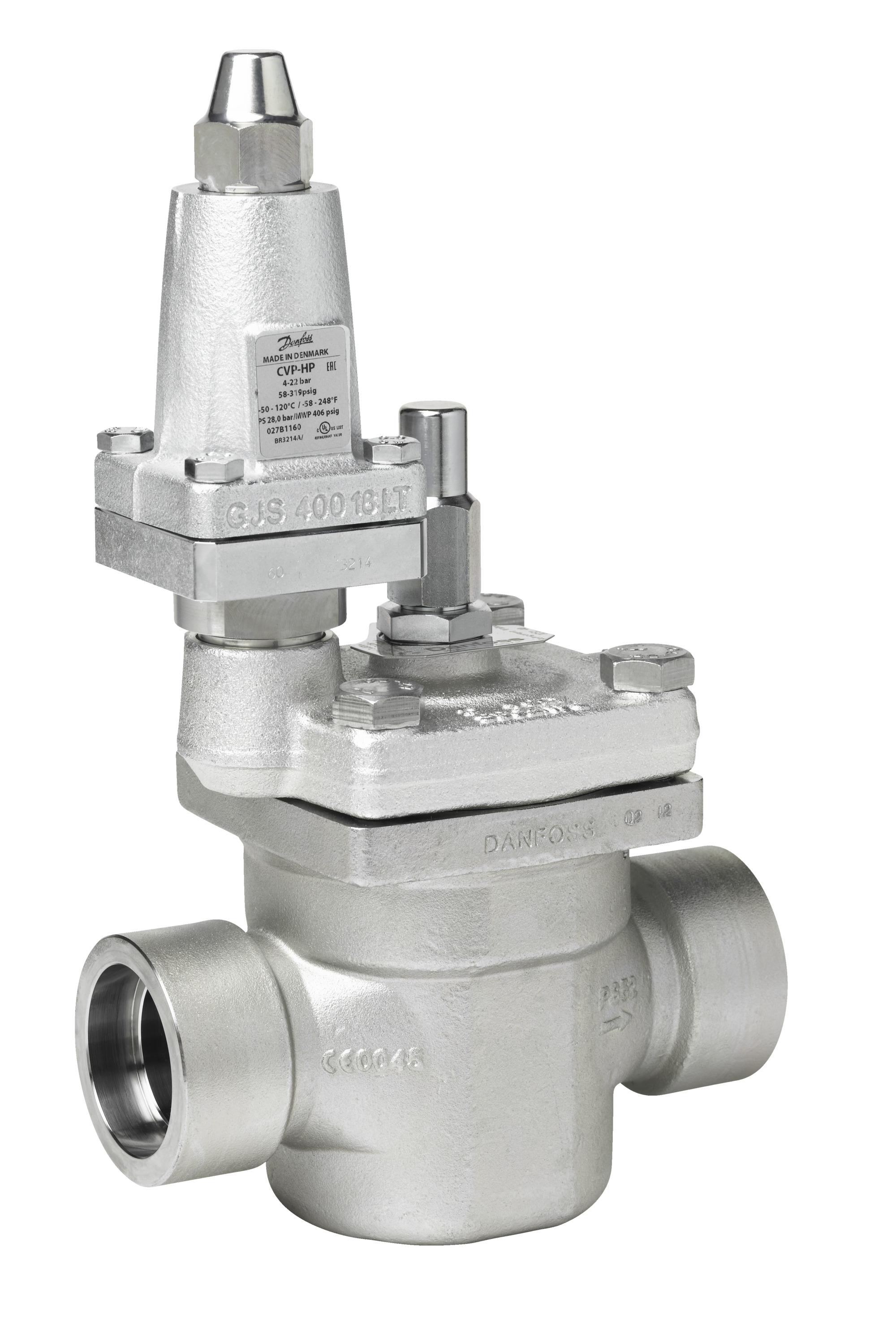 Danfoss ICS — сервоприводные клапаны с пилотным управлением ICS 25-10 (D 20) Клапан регулятор давл. 027H2088  - Вид №3
