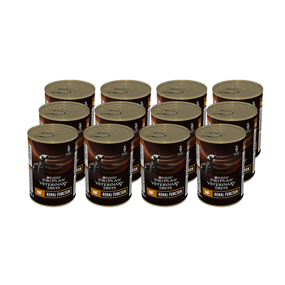 ПР0033147*12 Корм для собак Veterinary Diets NF Renal Function при патологии почек, конс. 400г (упаковка - 12 шт) Pro Plan 