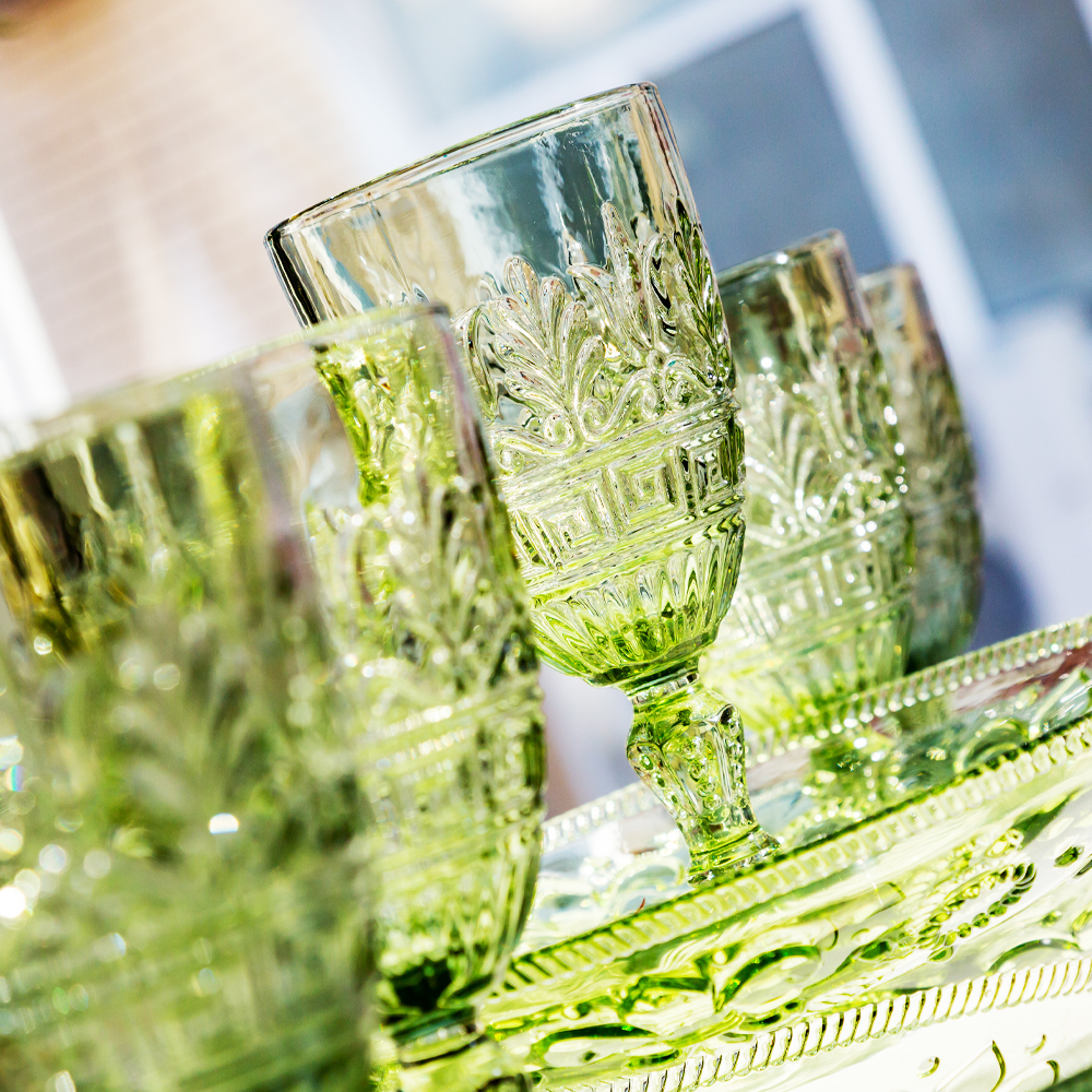 21091718 Комплект бокалов «Хлоя» (6 штук, зеленый опал) Object Desire Светский прием  - Вид №7