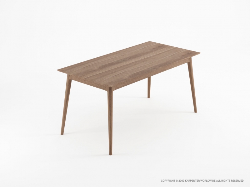 553_1120 Стол обеденный прямоугольный 160х80 Karpenter Vintage - Вид №2