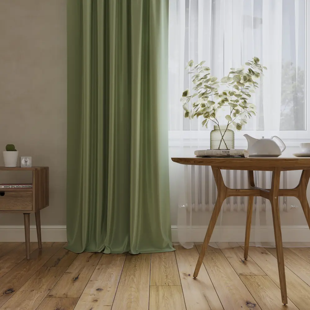 Штора на ленте блэкаут Ален 140x270 см цвет хаки 84644223 STLM-2019544 ТОРГОВЫЙ ДОМ ТЕКСТИЛЬ 