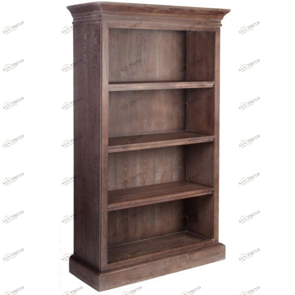 Шкаф книжный открытый коричневый Browny PUSHA MH INTERIORS 062941 Коричневый 