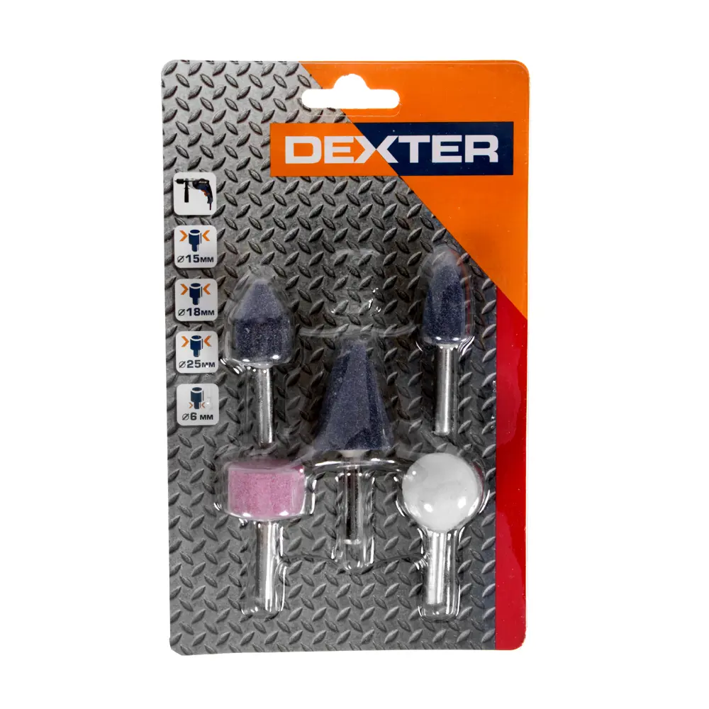 Набор шарошек Dexter для фигурной обработки металлов, 5 предметов 17410508 STLM-0844928 - Вид №2